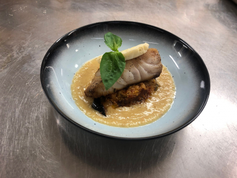 Filet de lieu noir poêlé