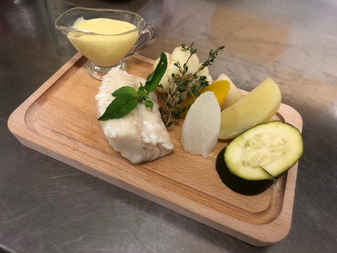 Filet de lieu noir poêlé