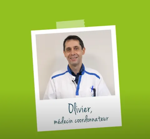 Olivier, médecin coordinnateur