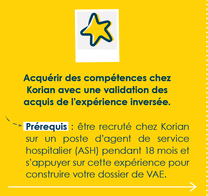 Acquérir des compétences avec une validation des acquis de l'expérience inversée