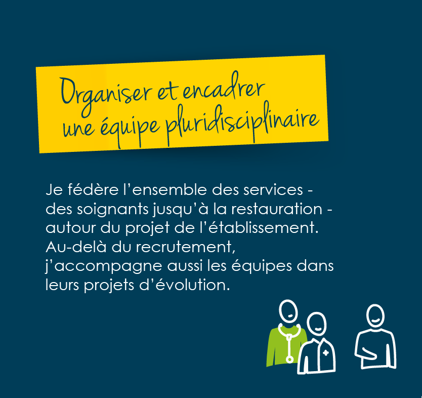 Organiser et encadrer une équipe pluridisciplinaire