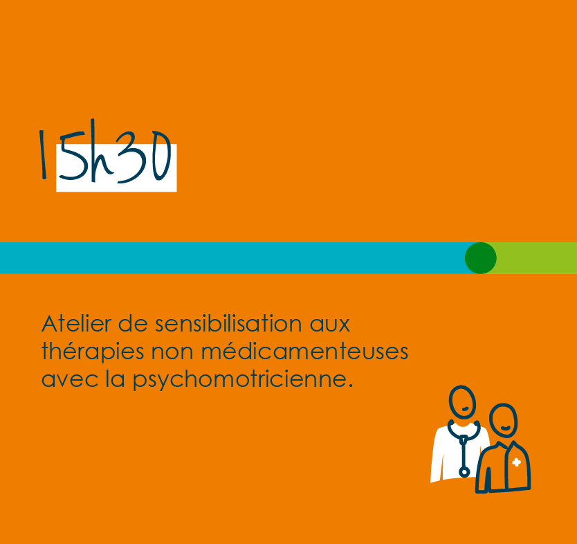 15h30 atelier de sensibilisation aux thérapies non-médicamenteuses