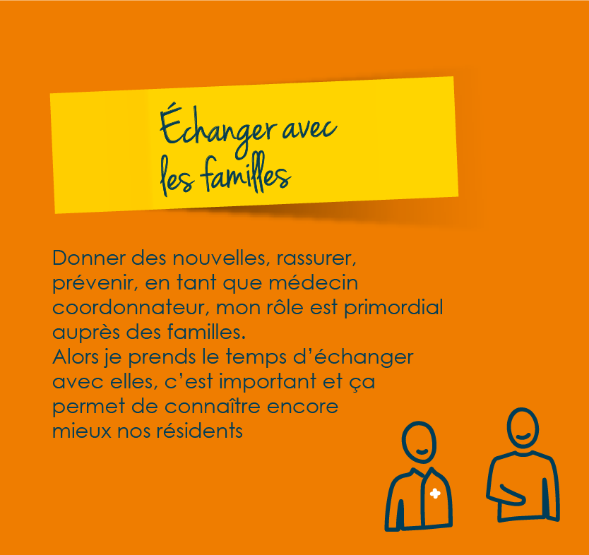 Echanger avec les familles